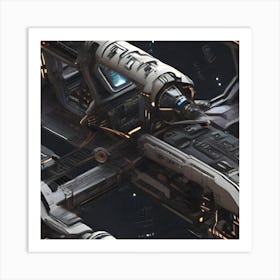 Spaceship 9 Art Print