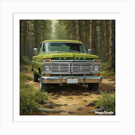 1970 ford truck Art Print