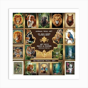 Animal Wall Art Art Print