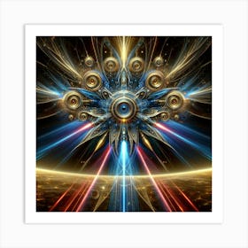 Fractal Art 8 Art Print