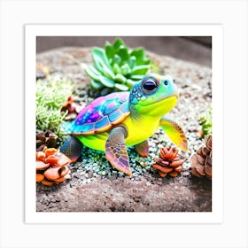 sea ​​turtle Art Print