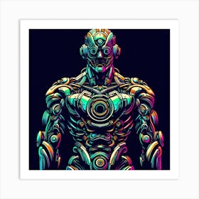 Robot Art Print