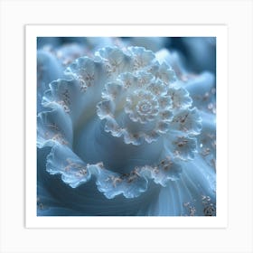 Fractal Flower Art Print