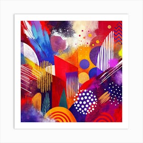 Abstract Painting 230 Art Print