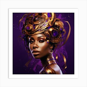 Afrofuturism 80 Art Print