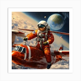 Astronaut Art Print