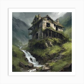 Abandoned House Art Print