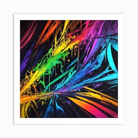 Abstract Painting 2 Art Print