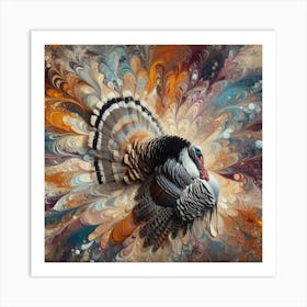 Turkeys Art Print