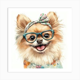 Pomeranian 10 Art Print