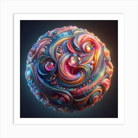 Fractal Art Art Print