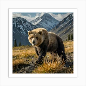 Grizzly Bear 2 Art Print