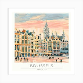 Brussels - Belgium Art Print