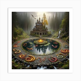 Fairytale Castle 1 Art Print