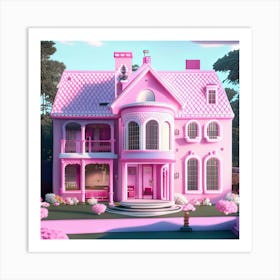 Barbie Dream House (155) Art Print