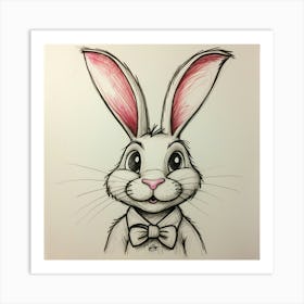 Easter Bunny 44 Art Print