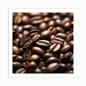 Coffee Beans 104 Art Print