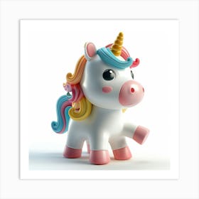 Unicorn Toy 1 Art Print