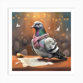 Pigeon 10 Art Print