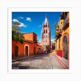 Santa Fe, Mexico Art Print