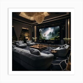 Home Theater 1 Art Print