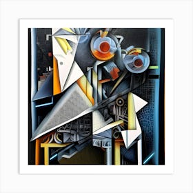 Cubism (1024 X 1024) Art Print