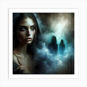 Dark Angel 2 Art Print