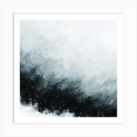 Abstract Wave Painting 2 Art Print