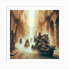 Steampunk 5 Art Print