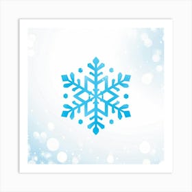 Snowflake 2 Art Print