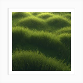 Grass Field 16 Art Print