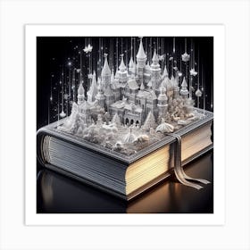 castle of crystal Art Print