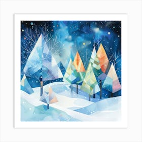 Winter Landscape 30 Art Print