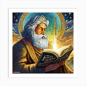 Book Of Genesis Art Print