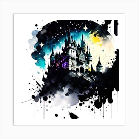 Castle In The Sky 8 Art Print