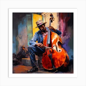 Jazz Musician 16 Art Print