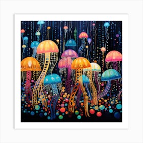 Jellyfish 5 Art Print