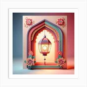 Islamic Lantern Art Print