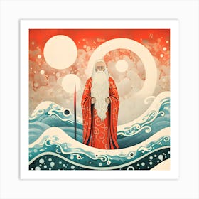 Santa Claus 6 Art Print