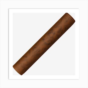 Brown Cigar 1 Art Print