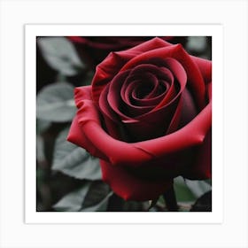 Red Roses Art Print