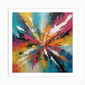 Abstract Painting Painting 1 Art Print