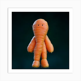 Carrot Man Art Print