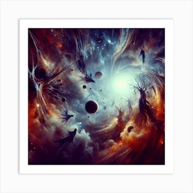 Space - Wallpaper Art Print