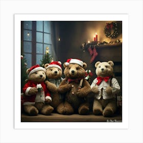 Teddy Bears 9 Art Print