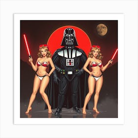 Darth Vader 3 Art Print