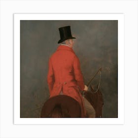 Gentleman On Horseback Art Print