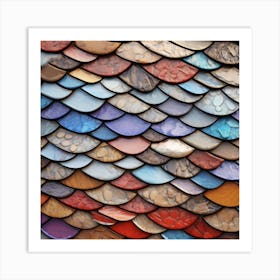 Scales Of The Sea Art Print