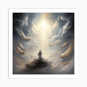 Souls In Heaven (3) Art Print