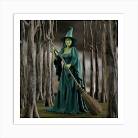 A 3d Render Of The Wicked Witch Of The W Jdk8jd6jq72rbwwbdxjbng Lxav1wbirn242fiwp0nnmq Art Print